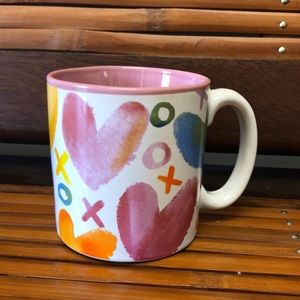 Burton + Burton Valentines Heart coffee mug. New. Never used